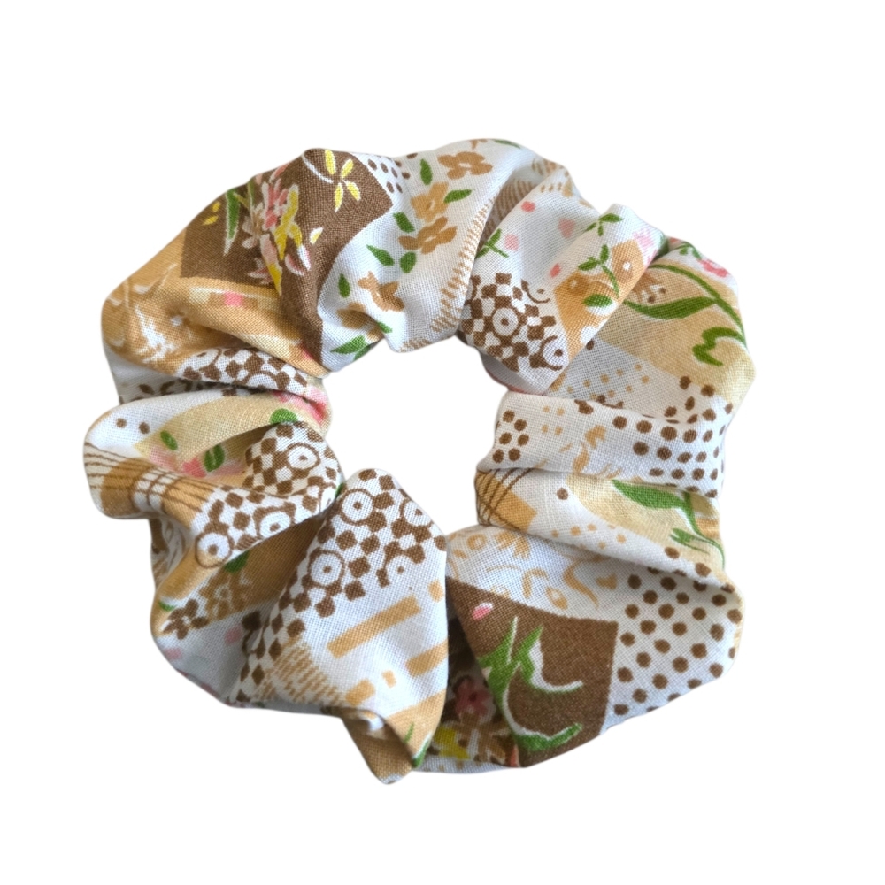 2/$5 Scrunchies (Add To Your Bundle) Cottagecore Printed Hair Tie Scrunchie‎